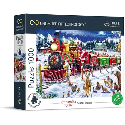 Trefl 10755 - Karácsony Express - 1000 db-os UFT Prime puzzle