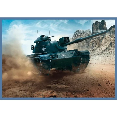 Trefl 13347 - World of Tanks - A nagy tankcsata - 4 x 250 db-os puzzle