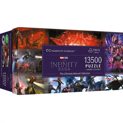 Trefl 81024 - A legnagyobb Marvel gyűjtemény - 13500 db-os UFT Prime puzzle