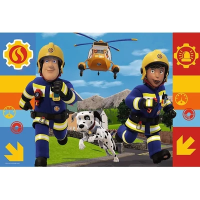 Trefl 16518 - Sam, a tűzoltó - 100 db-os puzzle