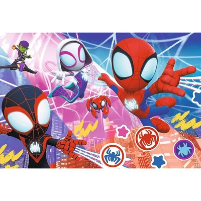 Trefl 17371 - Marvel - Spidey and His Amazing Friends - 60 db-os puzzle ...