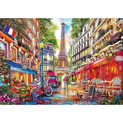Trefl 37496 - European capitals - 2 x 500 db-os puzzle