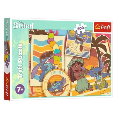 Trefl 13304 - Lilo és Stitch - 200 db-os puzzle
