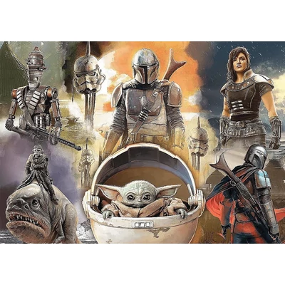 Trefl 13276 - Star Wars - The Mandalorian - Baby Yoda - 200 db-os puzzle
