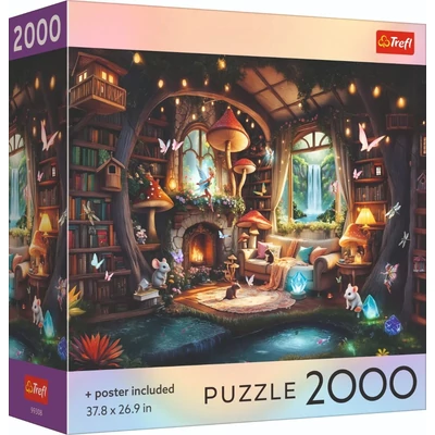 Trefl 99308 - Mesebeli házikó - 2000 db-os USA Collection puzzle 
