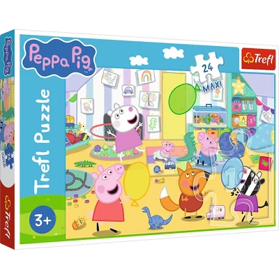 Trefl 14367 - Gyönyörű Peppa - 24 db-os Maxi puzzle