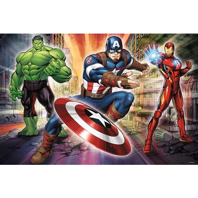 Trefl 14321 - Marvel - Avengers - Bosszúállók - 24 db-os Maxi puzzle
