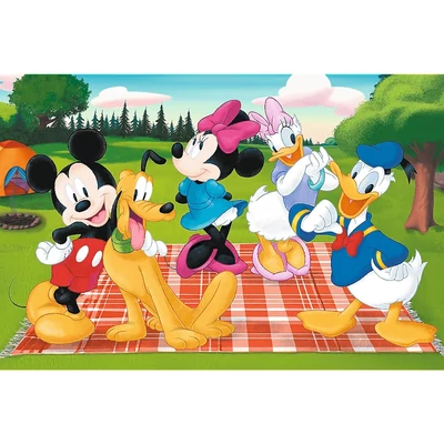 Trefl 14380 - Mickey egér és barátai - 24 db-os Maxi puzzle