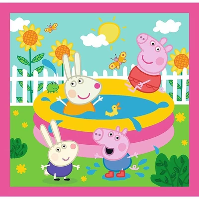 Trefl 34873 - Peppa malac - 3 az 1-ben (20, 36, 50 db-os) puzzle