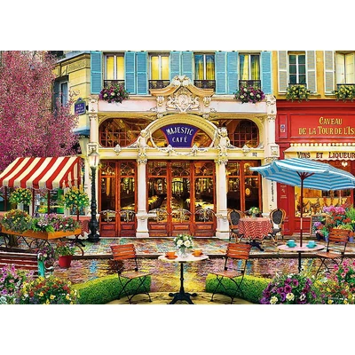 Trefl 37406 - Fenséges kávézó - 500 db-os puzzle