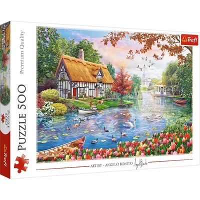 Trefl 37476 - Quiet Haven - Angelo Bonito - 500 db-os puzzle