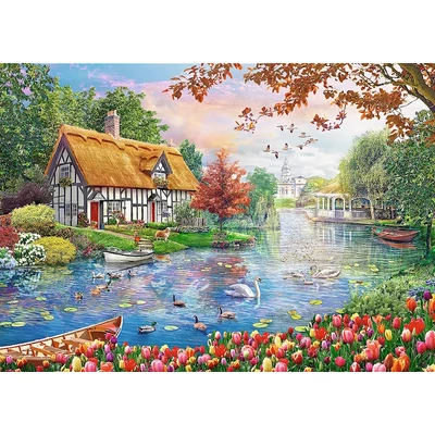 Trefl 37476 - Quiet Haven - Angelo Bonito - 500 db-os puzzle