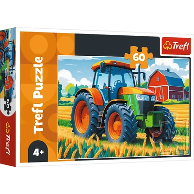 Trefl 16492 - Gazda járműve - 60 db-os puzzle