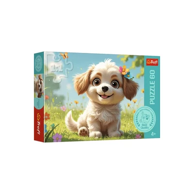 Trefl 17408 - Légy egy kiskutya - 60 db-os puzzle 