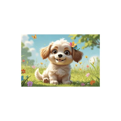 Trefl 17408 - Légy egy kiskutya - 60 db-os puzzle 