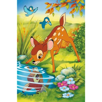 Trefl 37600 - 40 Éves Jubileum - Disney - Bambi - 600 db-os puzzle