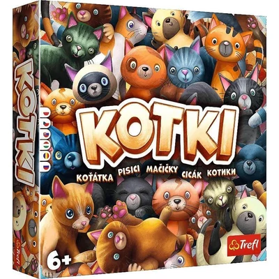 Trefl 02081 - Cicák társasjáték