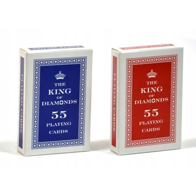 Trefl Francia kártya kék/piros (08710)