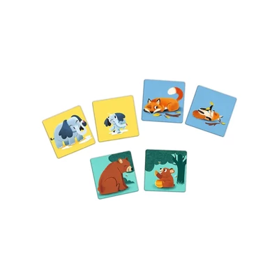 Trefl Memos Maxi memóriajáték - Állatok és csemetéi (02268)