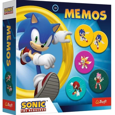 Trefl 02897 - Memóriajáték - Sonic