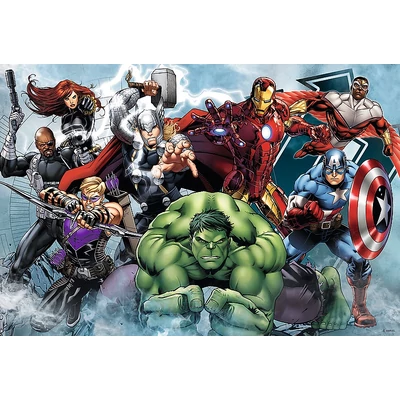 Trefl 16272 - Avengers - Bosszúállók - Támadás - 100 db-os puzzle