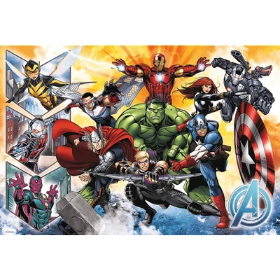 Trefl 16431 - Avengers - Bosszúállók - A csapat ereje - 100 db-os puzzle
