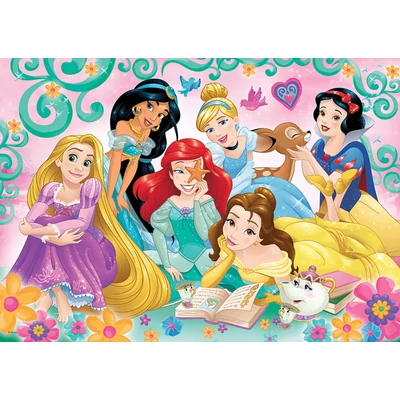 Trefl 13268 - Disney Princess - Vidám teadélután - 200 db-os puzzle