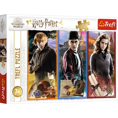 Trefl 13277 - Harry Potter - A varázslat és a boszorkányság világában - 200 db-os puzzle