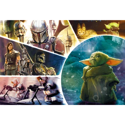 Trefl 16413 - The Mandalorian - Baby Yoda - 100 db-os puzzle