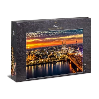 Ulmer 0091 - Cologne at Dusk - 1000 db-os puzzle