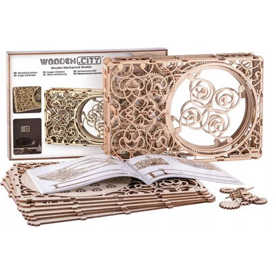 Wooden City WR311 - Mechanical Picture - 275 db-os fa puzzle