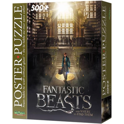 Wrebbit 05005 - Legendás állatok és megfigyelésük - Máglyaügyi minisztérium - 500 db-os poszter puzzle