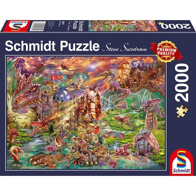 Schmidt 58971 - Dragons Treasure - 2000 db-os puzzle