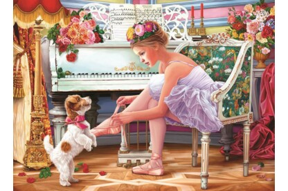 Anatolian 1115 - Ballerina and her puppy - 1000 db-os puzzle