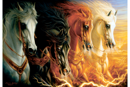 Anatolian 3116 - Four Horses of Apocalypse - 1000 db-os puzzle