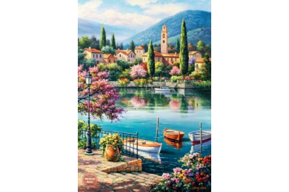 Anatolian 3597 - Village lake afternoon - 500 db-os puzzle