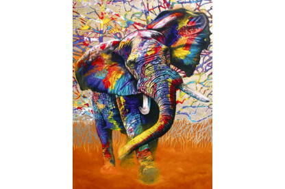 Bluebird 4000 db-os puzzle - African Colours (70582)