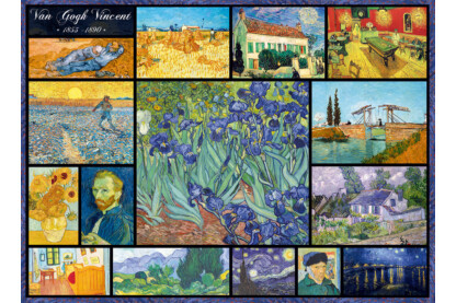 Bluebird 60154 - Collage - Vincent Van Gogh - 4000 db-os puzzle 