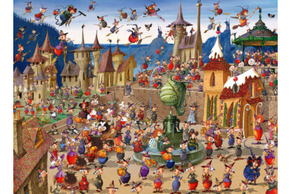 Bluebird 4000 db-os puzzle - Francois Ruyer - The Meeting of the Witches (70568)