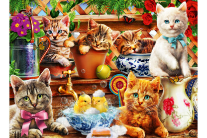 Bluebird 3000 db-os puzzle - Kittens in the Potting Shed (70575)