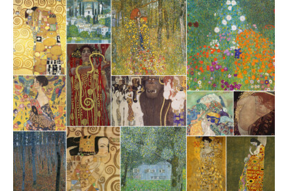 Bluebird 6000 db-os puzzle - Gustav Klimt - Collage (60156)