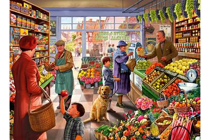 Bluebird 3000 db-os puzzle - Village Greengrocer (70559)