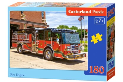 Castorland B-018352 - Tűzoltóautó - 180 db-os puzzle