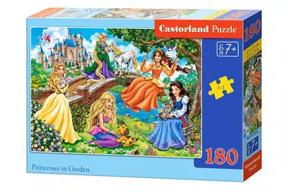Castorland B-018383 - Hercegnők a kertben - 180 db-os puzzle