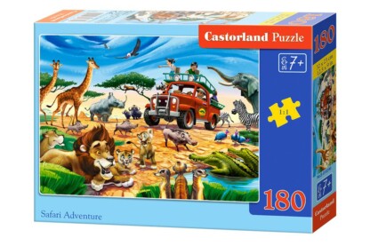 Castorland B-018390 - Szafari kaland - 180 db-os puzzle