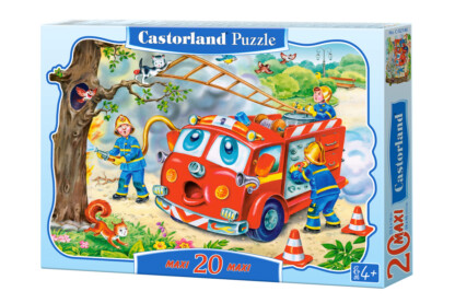 Castorland C-02146 - Tűzoltó brigád - 20 db-os Maxi puzzle