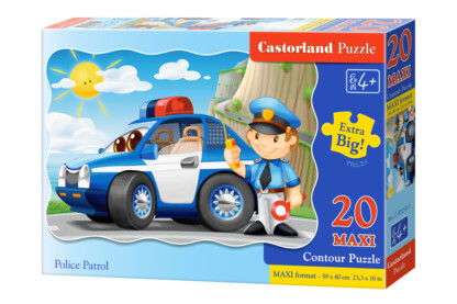Castorland C-02252 - Rendőrségi őrjárat - 20 db-os Maxi puzzle