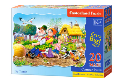 Castorland C-02283 - Répa mese - 20 db-os Maxi puzzle