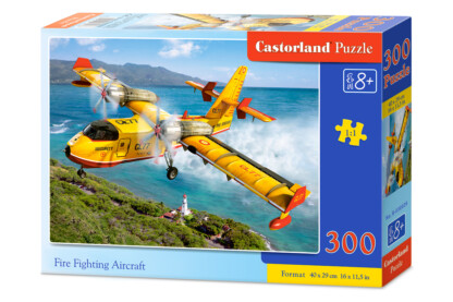 Castorland B-030026 - Tűzoltó, repülőgép - 300 db-os puzzle