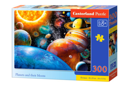 Castorland B-030262 - Bolygók és holdjaik - 300 db-os puzzle